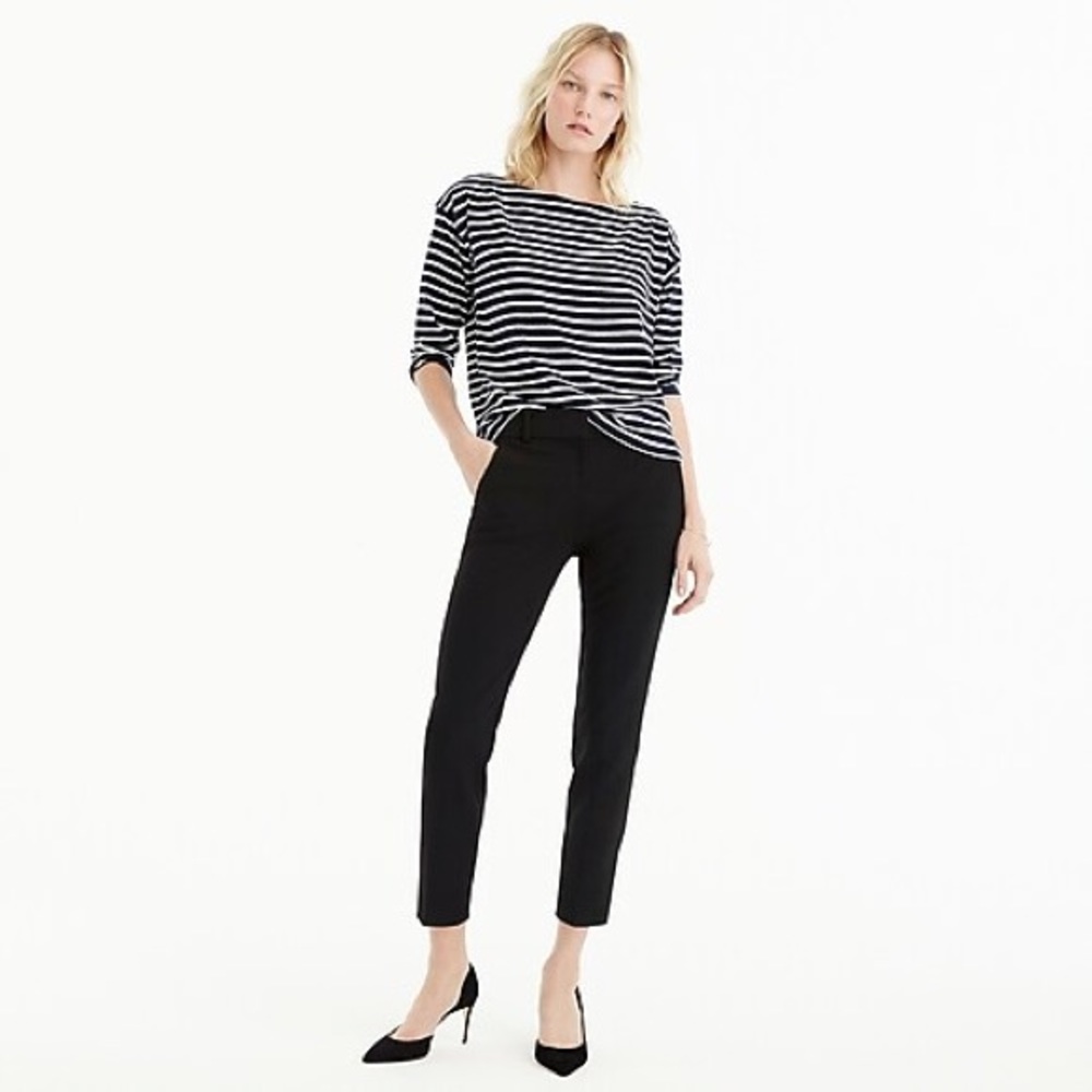 JCrew Cameron slim crop pant